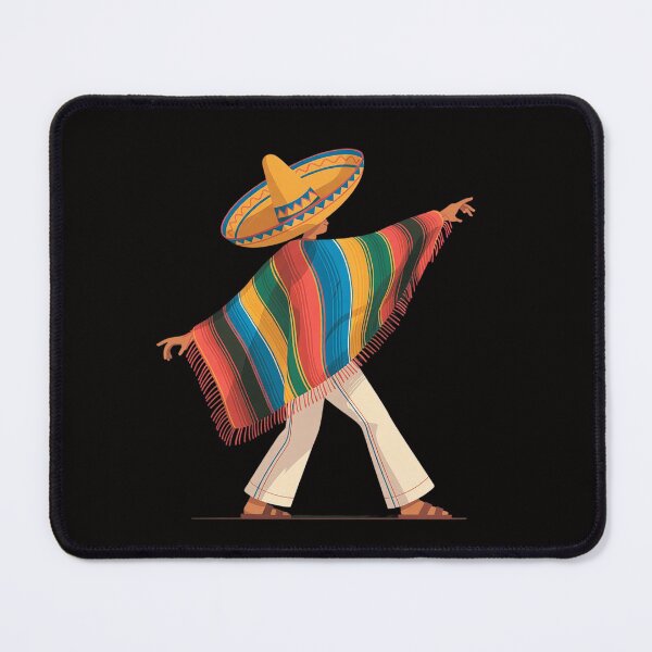 Item preview, Mexican Boy Dabbing Poncho Cinco de Mayo designed and sold by DarioRosales.
