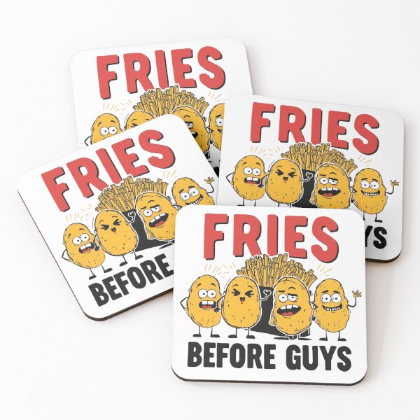 Item preview, Fries before guys designed and sold by whatthefoxsays.