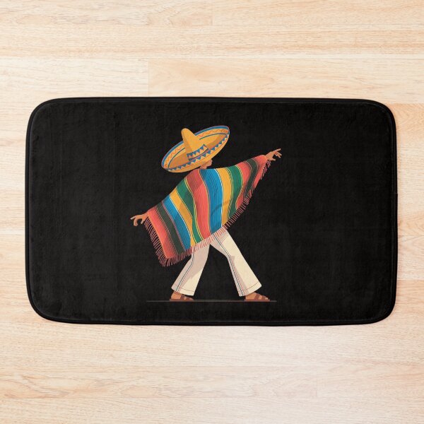 Item preview, Mexican Boy Dabbing Poncho Cinco de Mayo designed and sold by DarioRosales.