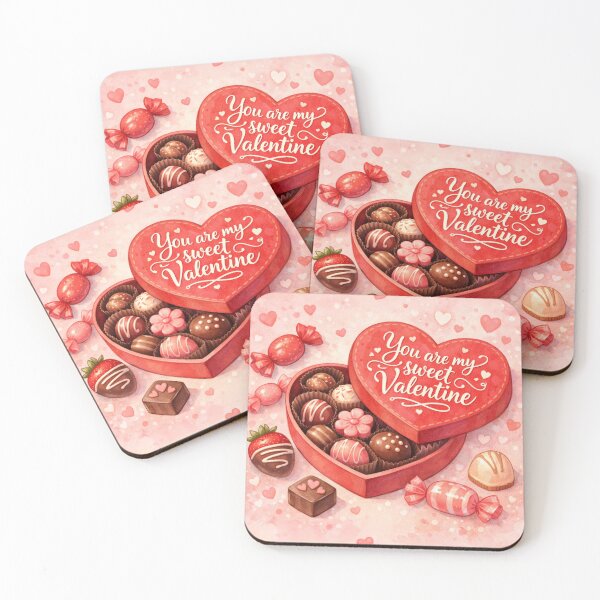 Item preview, Valentine’s Day chocolate box designed and sold by MariaPencilArt.