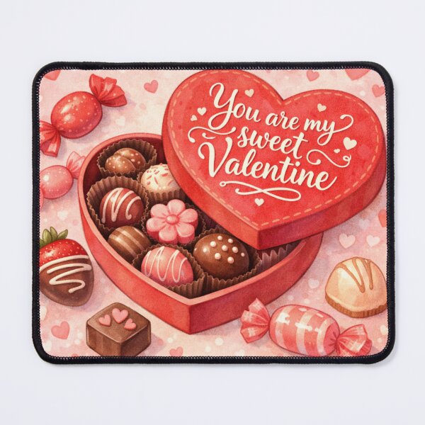 Item preview, Valentine’s Day chocolate box designed and sold by MariaPencilArt.