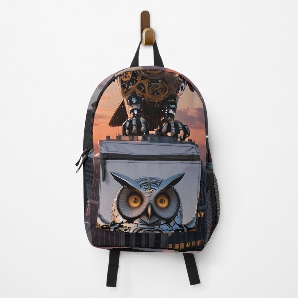 Item preview, Clockwork Owl – Steampunk Skyline Guardian designed and sold by GraphGUY.
