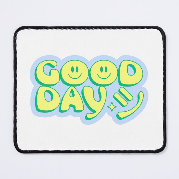 Item preview, It’s a Good Day ? | Trendy Pop Art Smile Sticker + Groovy Emoji Patch designed and sold by NOMADIC ART.