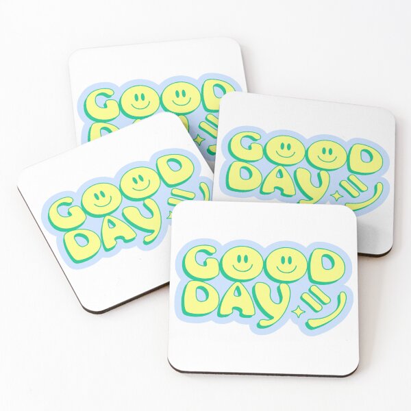 Item preview, It’s a Good Day ? | Trendy Pop Art Smile Sticker + Groovy Emoji Patch designed and sold by NOMADIC ART.