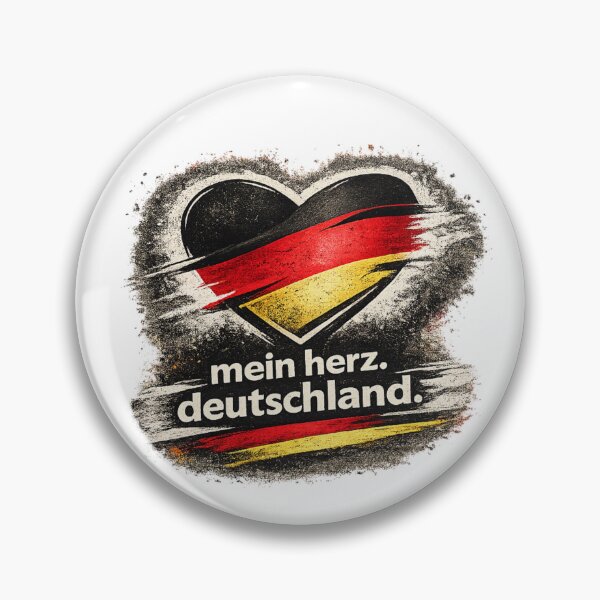 Item preview, Mein Herz Deutschland – German Flag Heart Patriotic Design | Deutschland T-Shirt designed and sold by NAJURE.