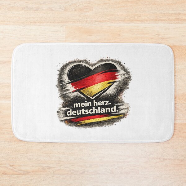 Item preview, Mein Herz Deutschland – German Flag Heart Patriotic Design | Deutschland T-Shirt designed and sold by NAJURE.