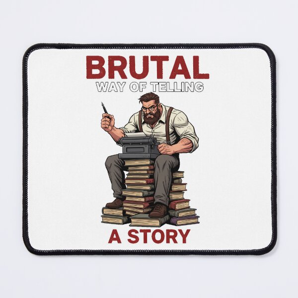 Item preview, Brutal Way of Telling a Story – HAPPY 100 DAY OF SCHOLL Writer Discipline Illustration designed and sold by C3J7.