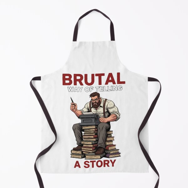 Item preview, Brutal Way of Telling a Story – HAPPY 100 DAY OF SCHOLL Writer Discipline Illustration designed and sold by C3J7.