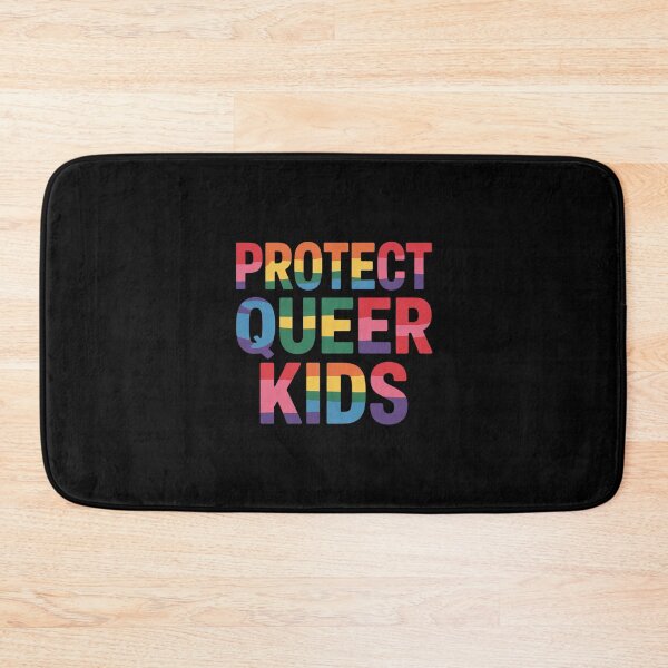 Item preview, Protect Queer Kids LGBTQ Gay Pride Month Rainbow Flag LGBT designed and sold by MythWoot.