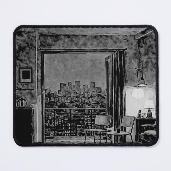 Item preview, Urban Serenity Through the Window black and white#1 designed and sold by Helios Be. Lavsh.