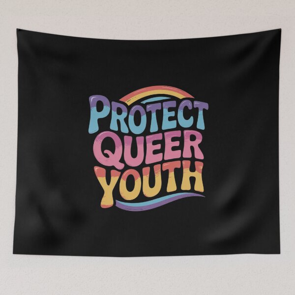 Item preview, Protect Queer Youth Protect Trans designed and sold by PowAcademy.