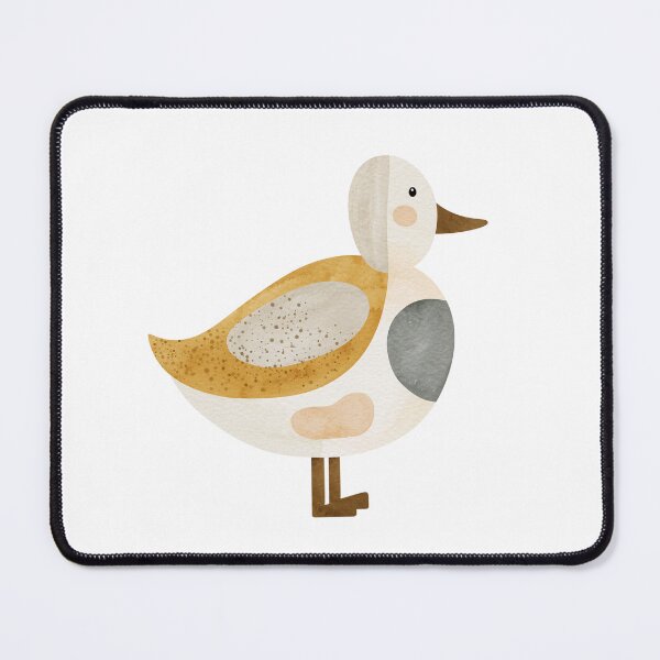 Item preview, Minimalist Farm Duck Illustration designed and sold by Rutvain.