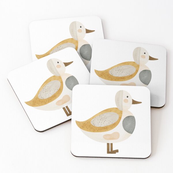 Item preview, Minimalist Farm Duck Illustration designed and sold by Rutvain.