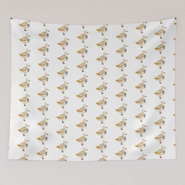 Item preview, Minimalist Farm Duck Illustration designed and sold by Rutvain.