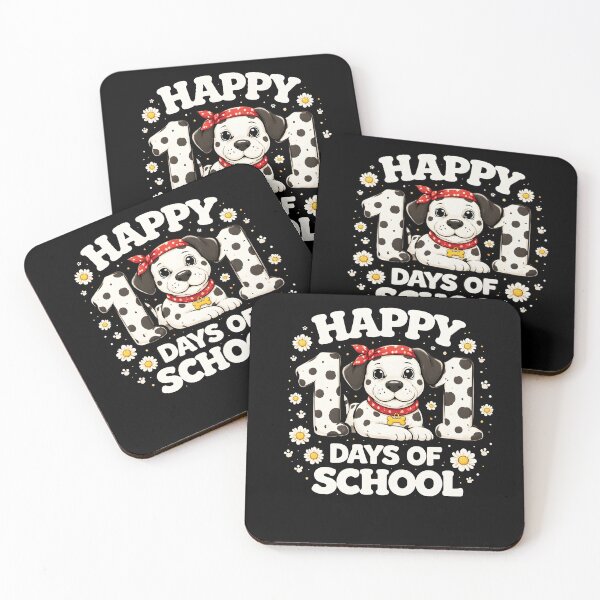 Item preview, Happy 101 Days Of School Dalmatian Dog Teacher designed and sold by SofenArt.