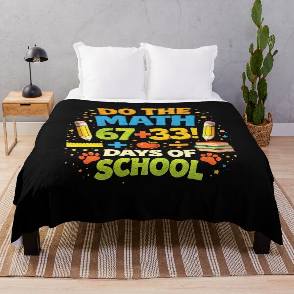 Item preview, Do The Math 67 + 33! Days Of School Teacher Gift designed and sold by SofenArt.