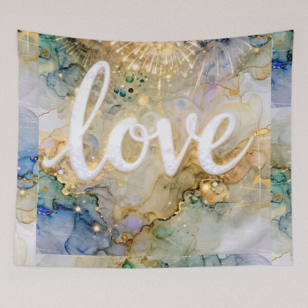 Item preview, Peaceful Celebration of Love - Ink Art designed and sold by Lightworker11.