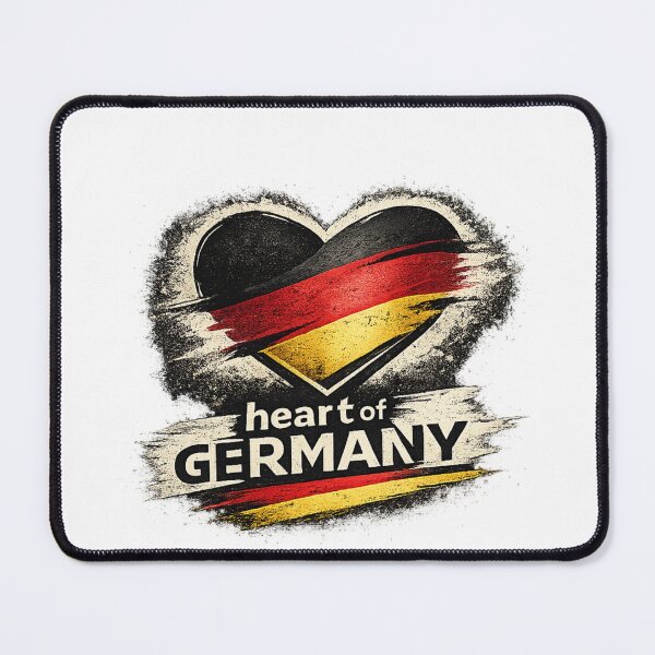 Item preview, Heart of Germany – German Flag Heart Patriotic Design | Deutschland T-Shirt designed and sold by NAJURE.