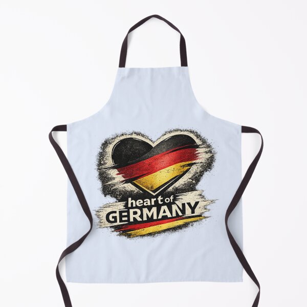 Item preview, Heart of Germany – German Flag Heart Patriotic Design | Deutschland T-Shirt designed and sold by NAJURE.