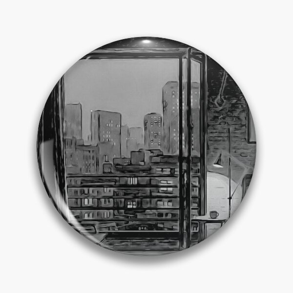 Item preview, Urban Serenity Through the Window black and white#2 designed and sold by Helios Be. Lavsh.
