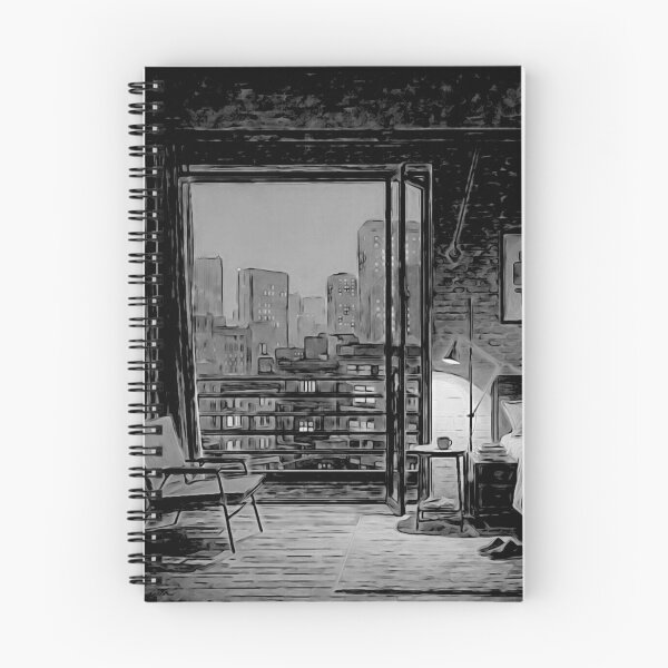 Item preview, Urban Serenity Through the Window black and white#2 designed and sold by Helios Be. Lavsh.