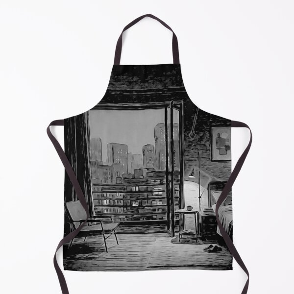 Item preview, Urban Serenity Through the Window black and white#2 designed and sold by Helios Be. Lavsh.