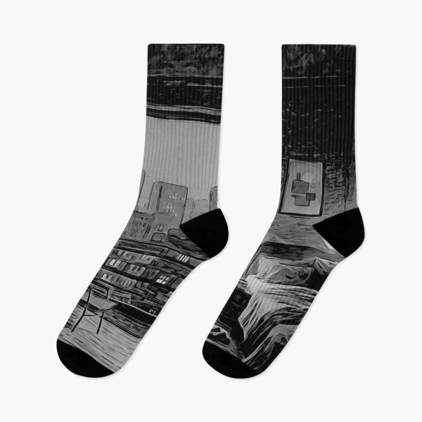 Item preview, Urban Serenity Through the Window black and white#2 designed and sold by Helios Be. Lavsh.