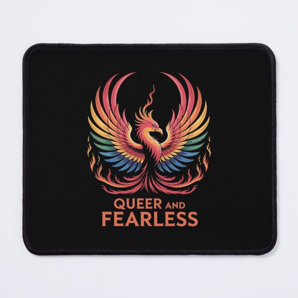 Item preview, Queer and Fearless Phoenix Pride designed and sold by MythWoot.