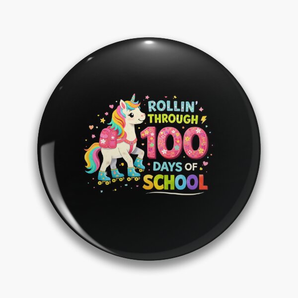 Item preview, Rollin' Through 100 Days Of School Unicorn Teacher designed and sold by SofenArt.