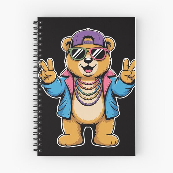Item preview, Mardi Gras For Boys Mens Hip Hop Teddy Bear New Orleans designed and sold by HermanTricia.