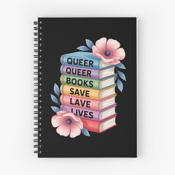 Item preview, Queer Books Save Lives, Read Diverse Books LGBTQ Pride designed and sold by MythWoot.