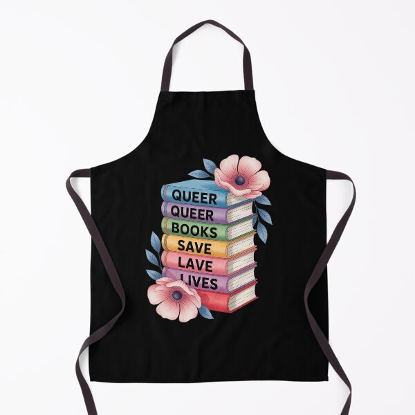 Item preview, Queer Books Save Lives, Read Diverse Books LGBTQ Pride designed and sold by MythWoot.
