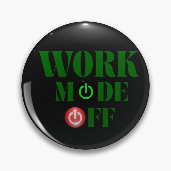 Item preview, Work Mode Off Funny Office Shirt – Power Button Weekend Humor designed and sold by AdicretorDesign.