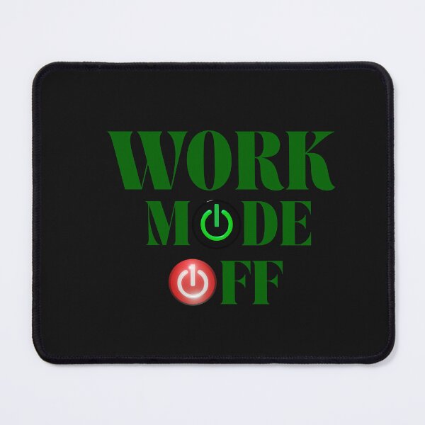 Item preview, Work Mode Off Funny Office Shirt – Power Button Weekend Humor designed and sold by AdicretorDesign.