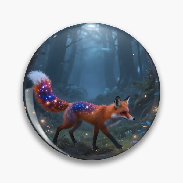 Item preview, Starlight Fox – Enchanted Forest Magic designed and sold by GraphGUY.