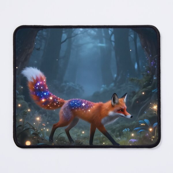 Item preview, Starlight Fox – Enchanted Forest Magic designed and sold by GraphGUY.