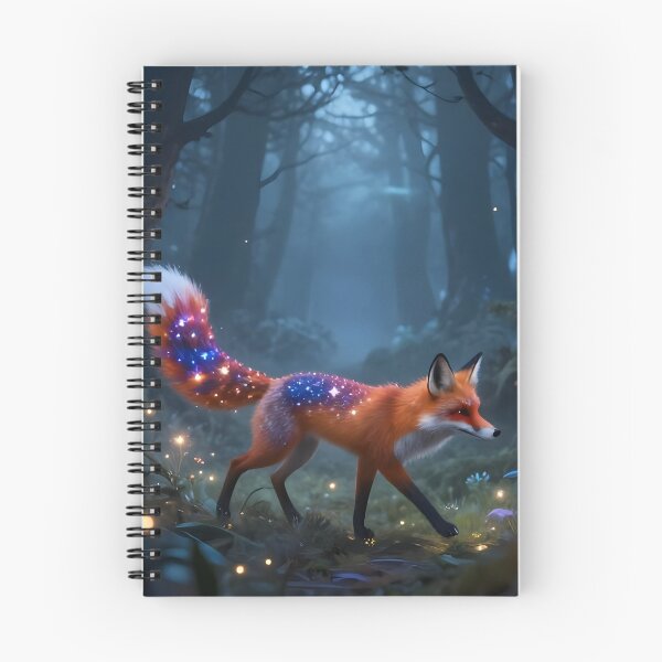 Item preview, Starlight Fox – Enchanted Forest Magic designed and sold by GraphGUY.