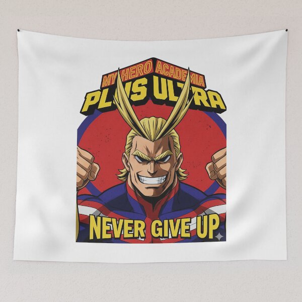 Item preview, Limitless Hero Spirit - Beyond the Peak Motivational Art - Never Give Up designed and sold by AnimeShin.