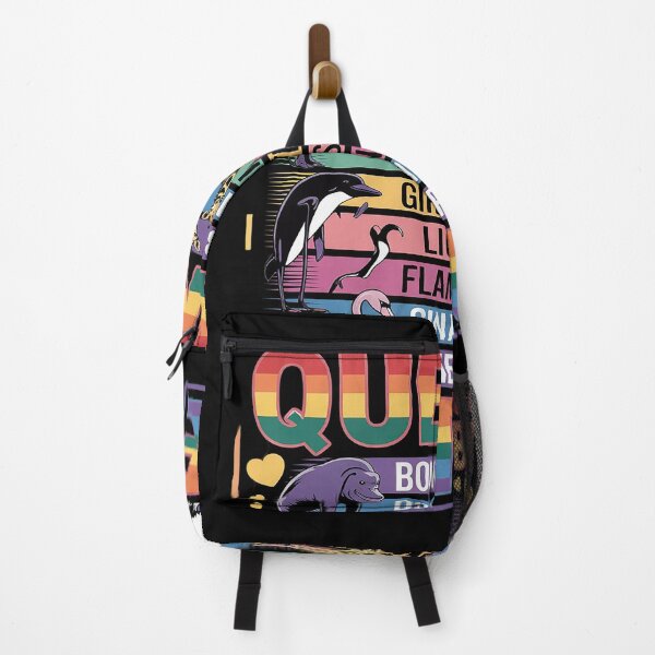 Item preview, Queer By Nature LGBTQ Pride Month Gay Animals Parade designed and sold by PowAcademy.