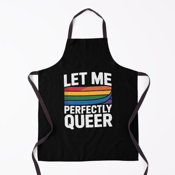 Item preview, Queer Gay Pride Flag Rainbow LGBTQ Let Me Be Perfectly Queer designed and sold by MythWoot.