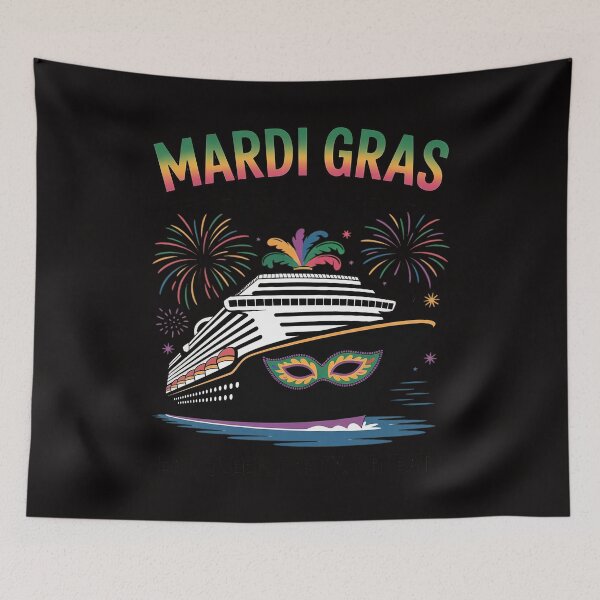 Item preview, Mardi Gras Cruise Eat Sleep Party Repeat Family Matching designed and sold by DarioRosales.