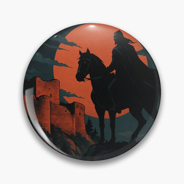 Item preview, Guesthouse for Vampires - Dracula Castle Retro Horror Design designed and sold by Deepfreez86.