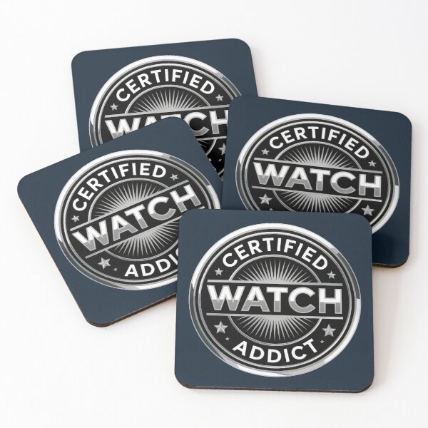Item preview, Certified Watch Addict – Luxury Watch Enthusiast Badge designed and sold by WatchesAndMore.