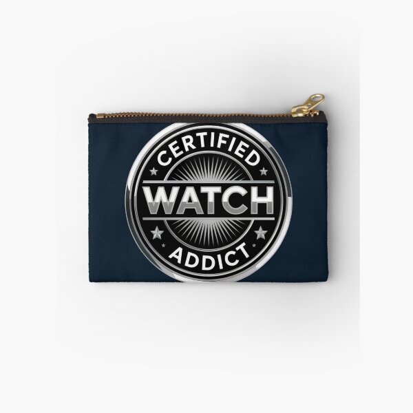 Item preview, Certified Watch Addict – Luxury Watch Enthusiast Badge designed and sold by WatchesAndMore.