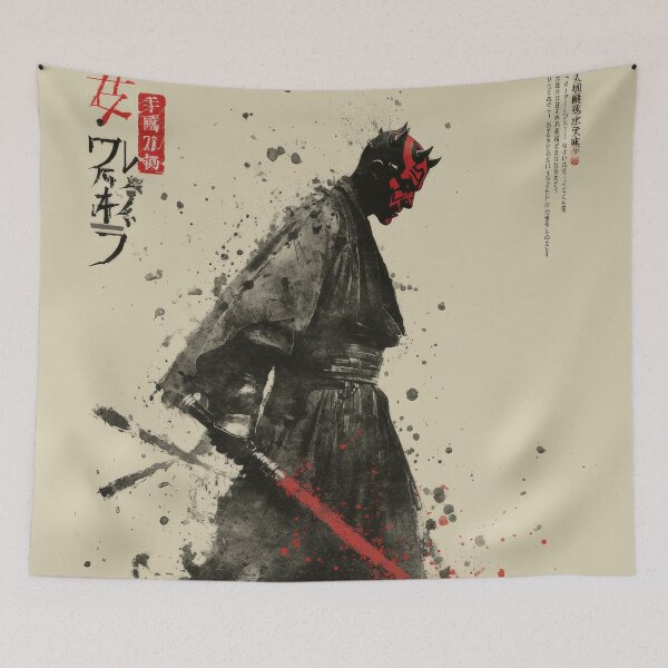 Artikelvorschau, Darth Maul Sumi-e entworfen und verkauft von AnimeArsenalPrints.