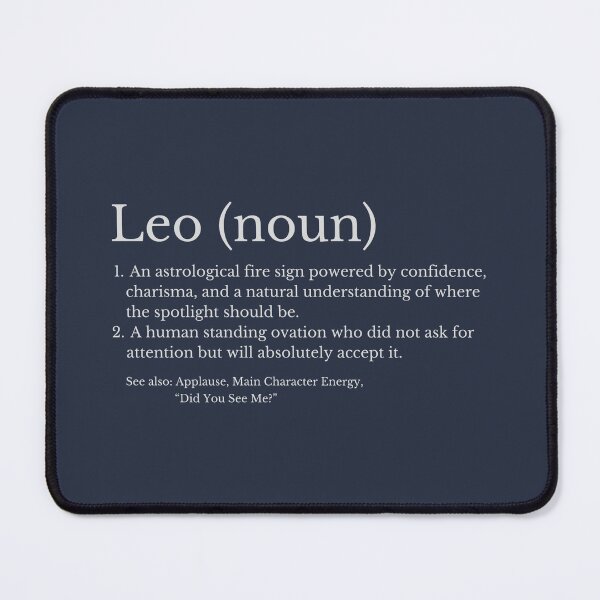 Item preview, Leo Astrological Sign designed and sold by HowToCanadian.