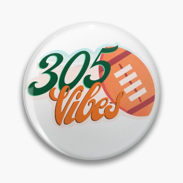 Aperçu de l'œuvre Football Miami "305" créée et vendue par DriftAndDesign.
