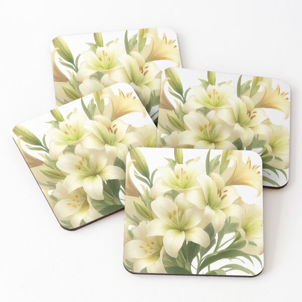 Item preview, Graceful White Lilies designed and sold by TinCatOutPost.
