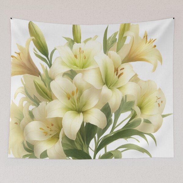Item preview, Graceful White Lilies designed and sold by TinCatOutPost.