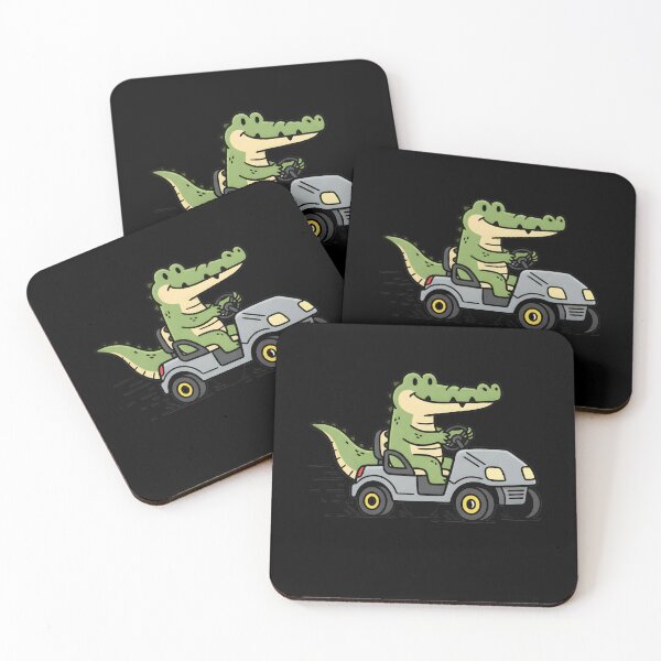 Item preview, Cruising Gator Golf Cart designed and sold by Nocturnal-Vines.